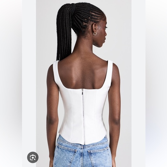 Rosie corsets satin crepe square neck corset top - Picture 10 of 13